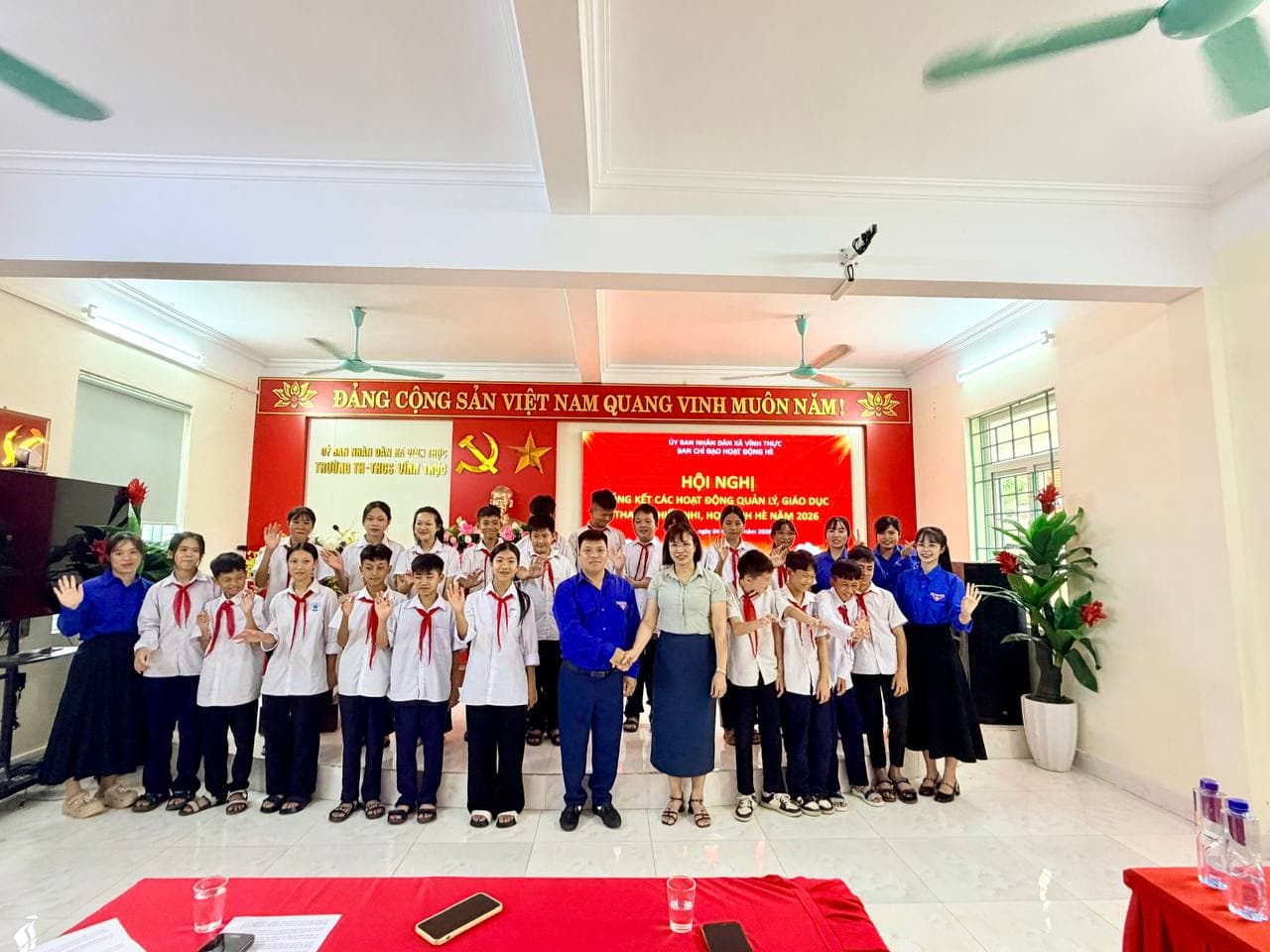 Hội nghị tổng kết các hoạt động quản lý, giáo dục thanh thiếu nhi, học sinh hè năm 2026